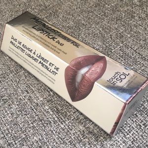 NWT touch in sol metallist liquid foil lipstickduo